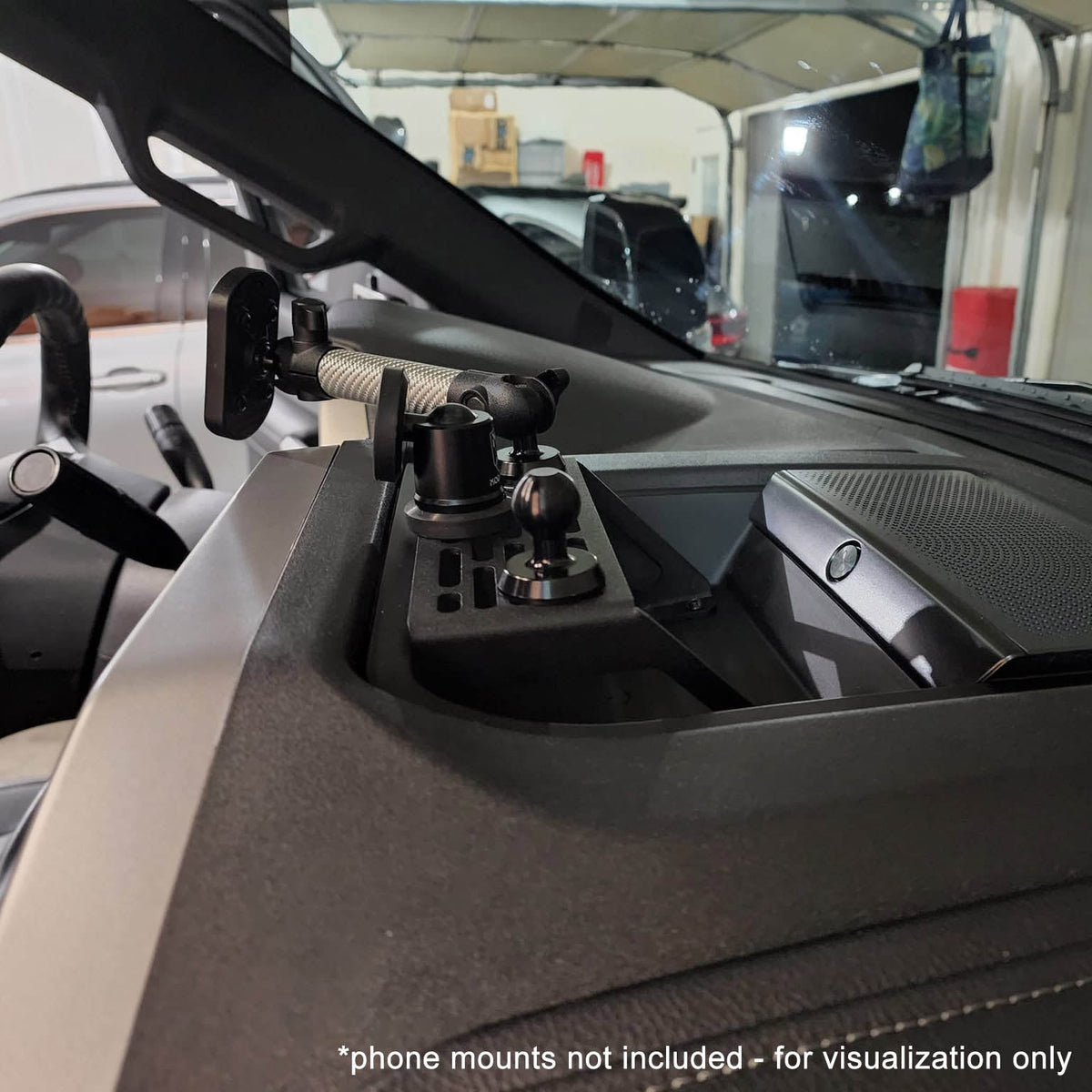 Dash Mount | Ford Super Duty F-250, F-350, F-450 (2022, 12" screen)