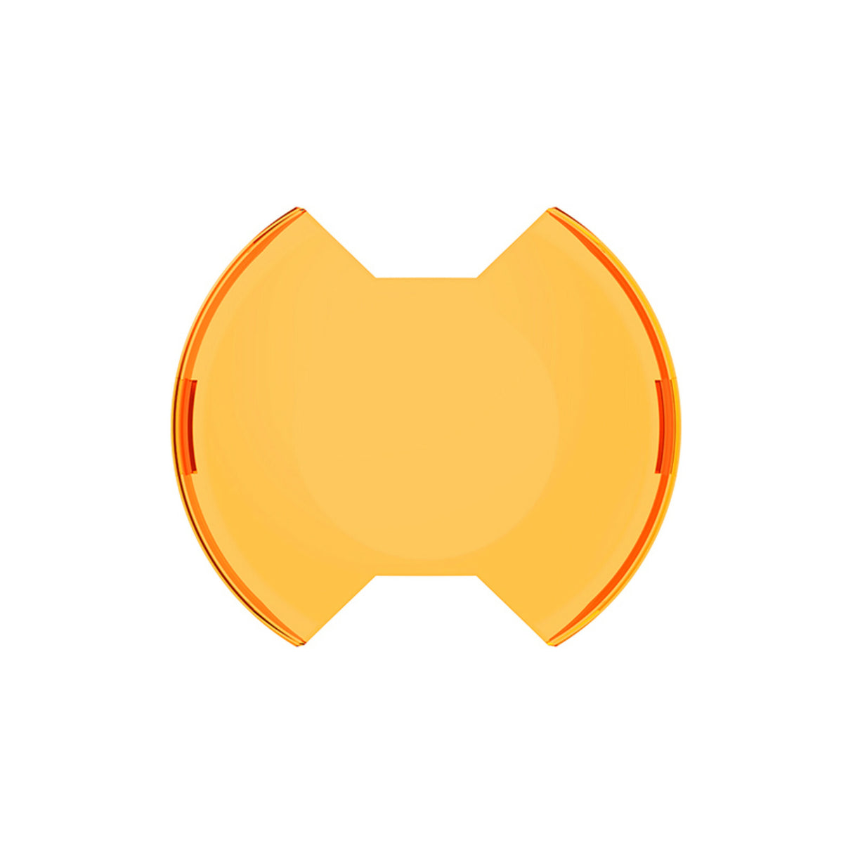 KC Hilites - 6 inch SlimLite LED - Light Shield - Amber - 5104
