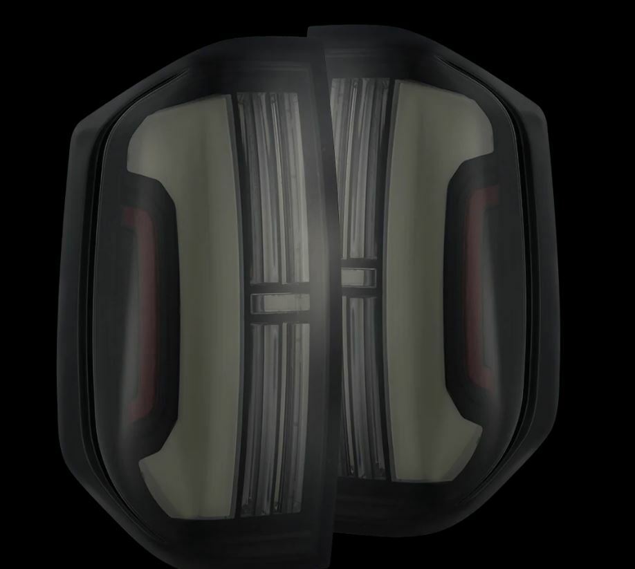 AlphaRex 672042 Prismatic LED Taillights Alpha Black