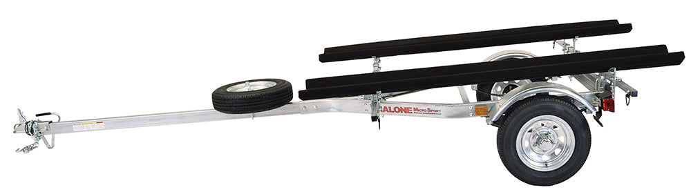 Malone - MicroSport LowBed 2 Kayak Trailer Package (2 Sets Bunks & Spare Tire) - MPG464-LBB