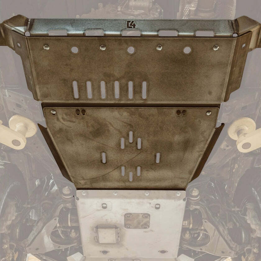 C4 Fabrication - GX470, GX460, & 4Runner Rear Skid Plates / 2003-2009 / 2010-2023 / 2003-2009 | V8 - 1103-58200-01NA