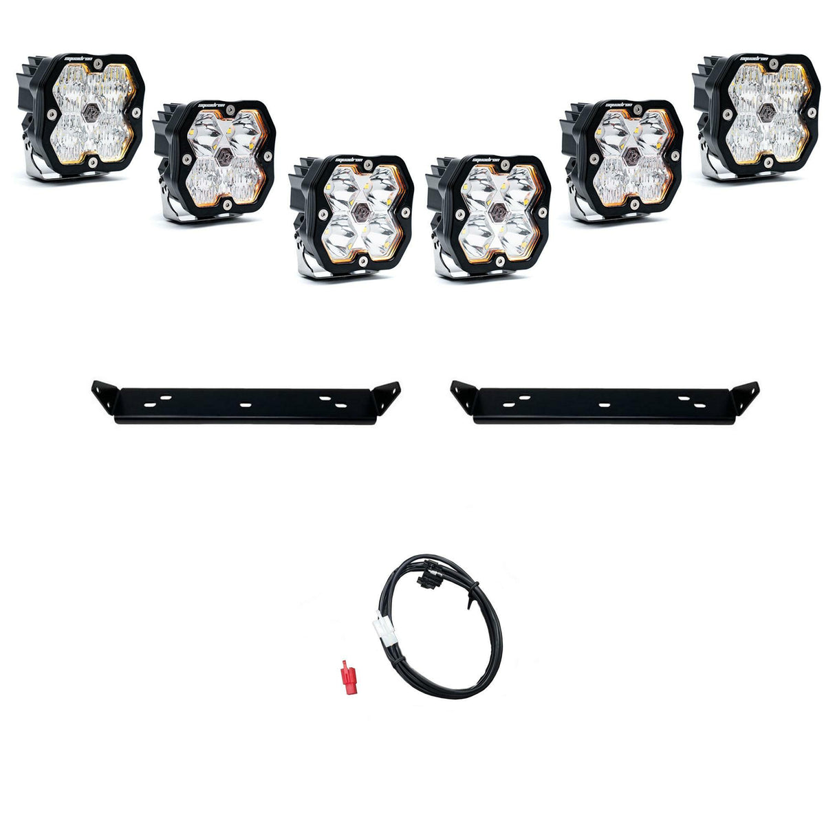 Baja Designs - 44-0016 Squadron 2.0 Sport Behind-the-Grille Light Kit