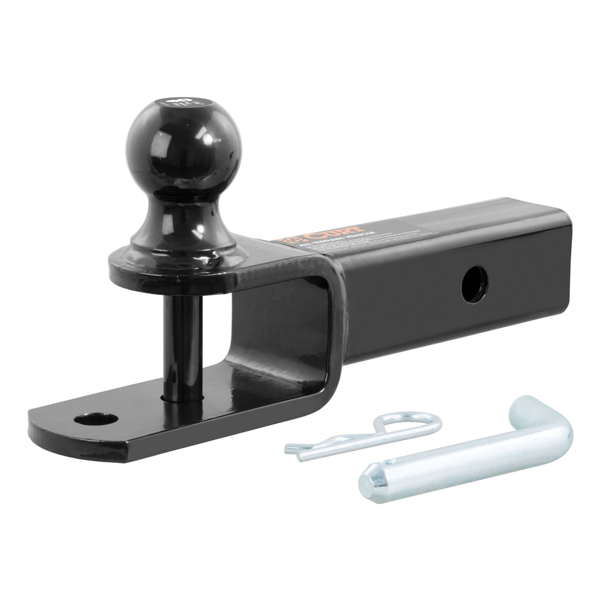 Curt - 3-in-1 ATV Ball Mount with 2" Shank and 1-7/8" Trailer Ball - 45005