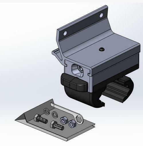 Yakima - Rpl,Clamp W/Brkt & Blts - 8881420