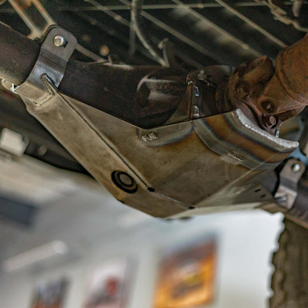 C4 Fabrication - Tacoma Rear Differential Skid Plate / 2nd Gen / 2005-2015 - 1200-5105-E-01NA