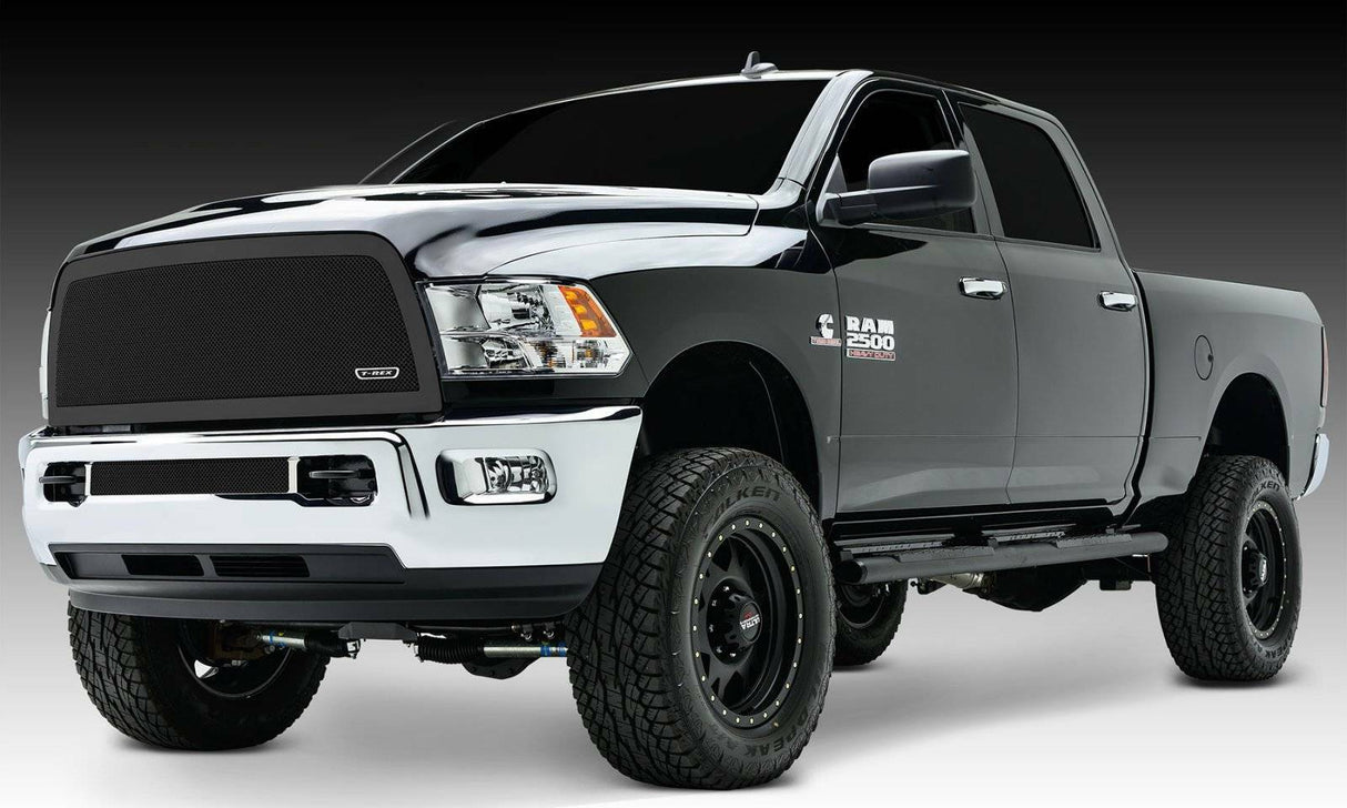 T-Rex Grilles - 1 Pc Small Mesh Mild Steel Upper Class Grille Insert - 51452