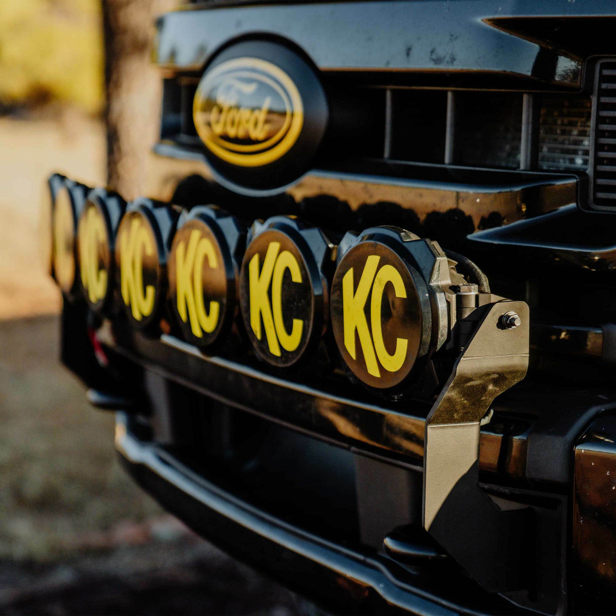 Gravity LED Pro6 - 7-Light Bar Kit - Front Bumper - GEN4-5 17-24 Ford Super Duty