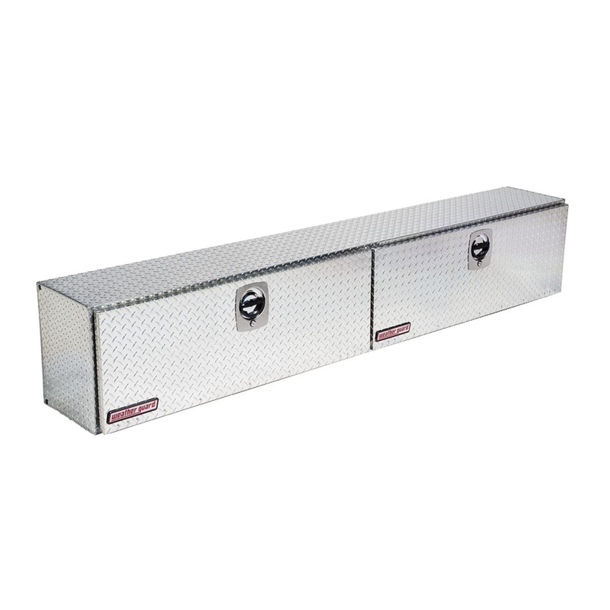 Weather Guard - 96.25" Hi-Side - Alum, Clear Finish, Truck Box - 396-0-02