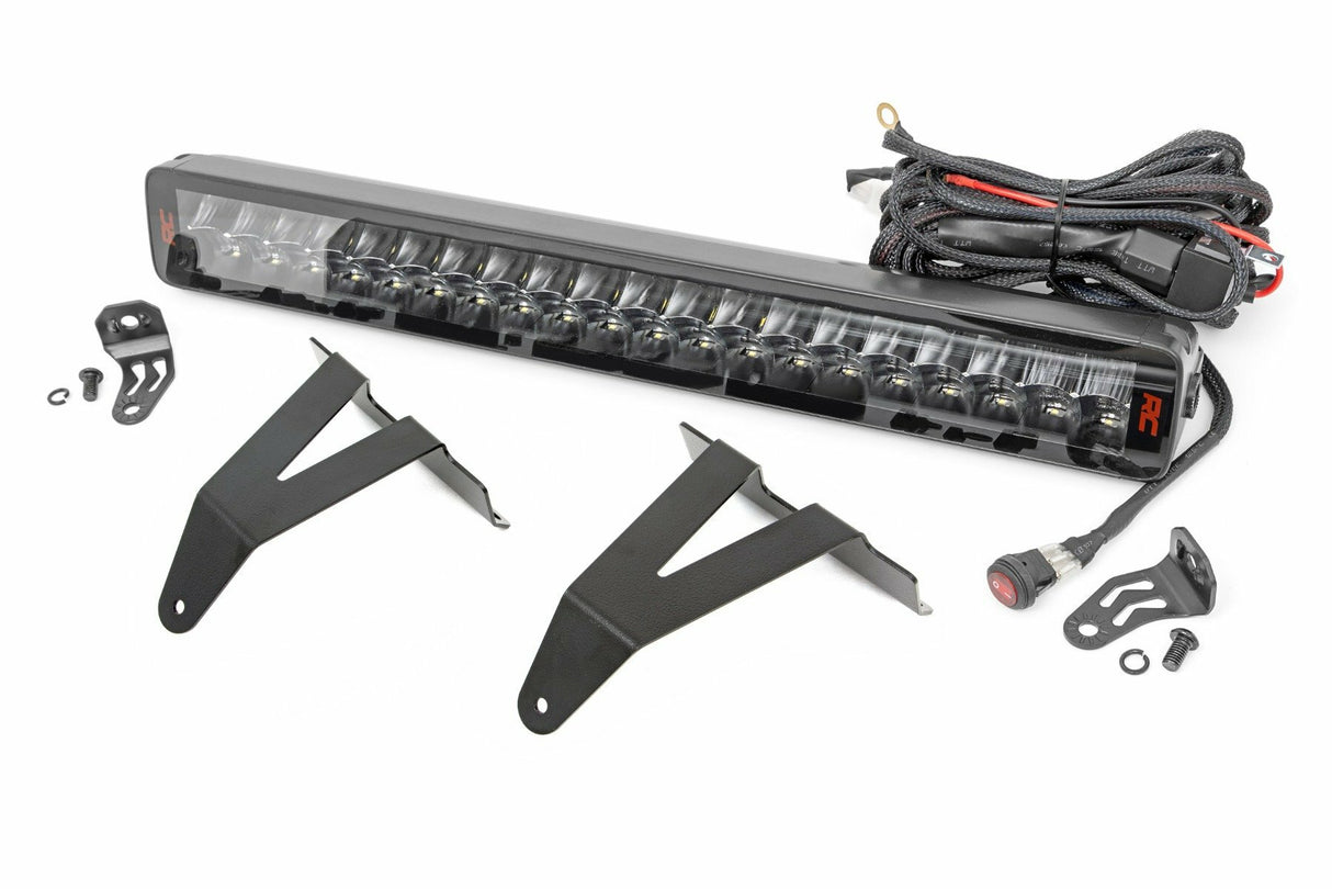 Rough Country - LED Light Kit - Bumper Mount - 20" Spectrum Dual Row - Ram 1500 (19-23) - 80779