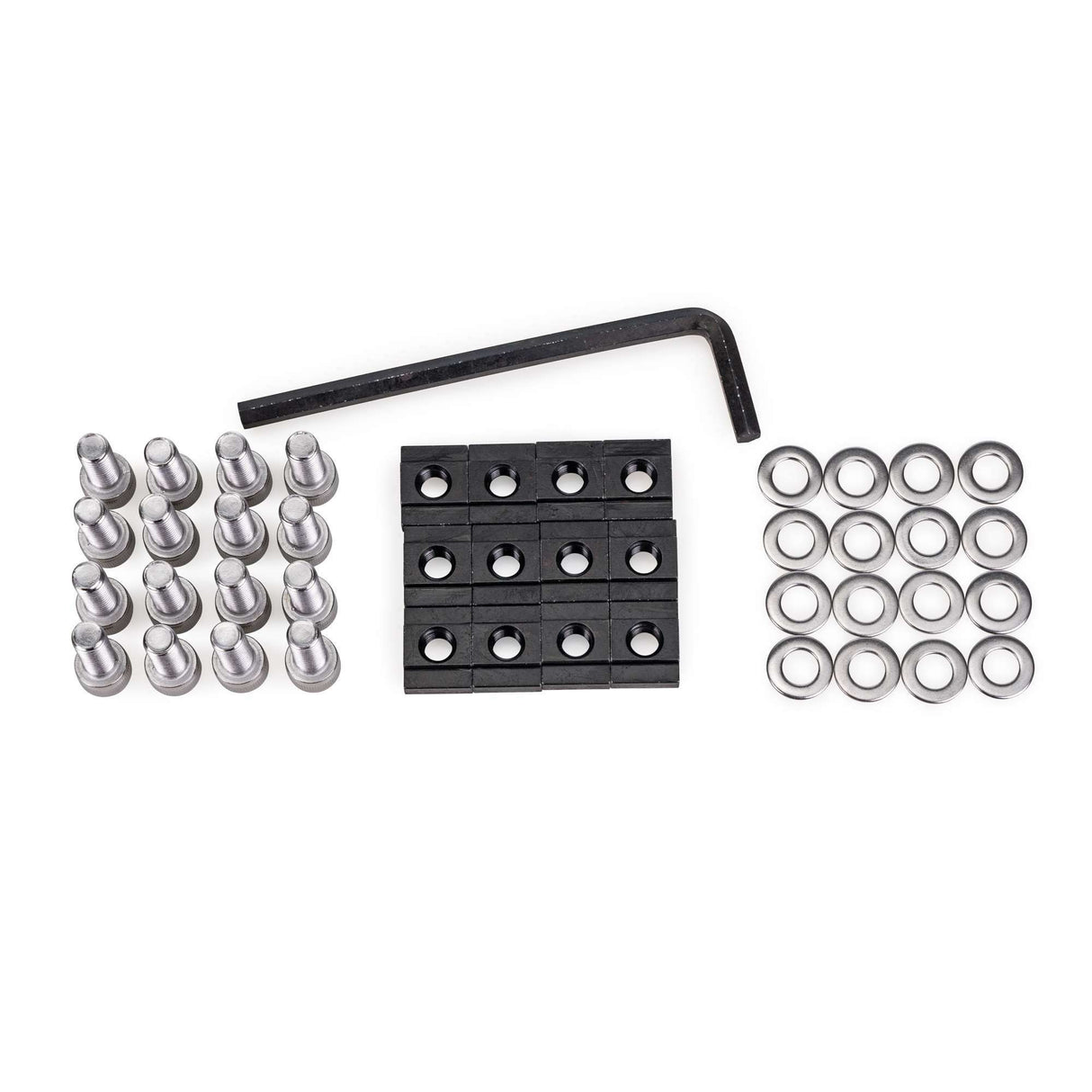 Kuat - Ibex Crossbar Riser Single Pair - Black - AIXCSBR