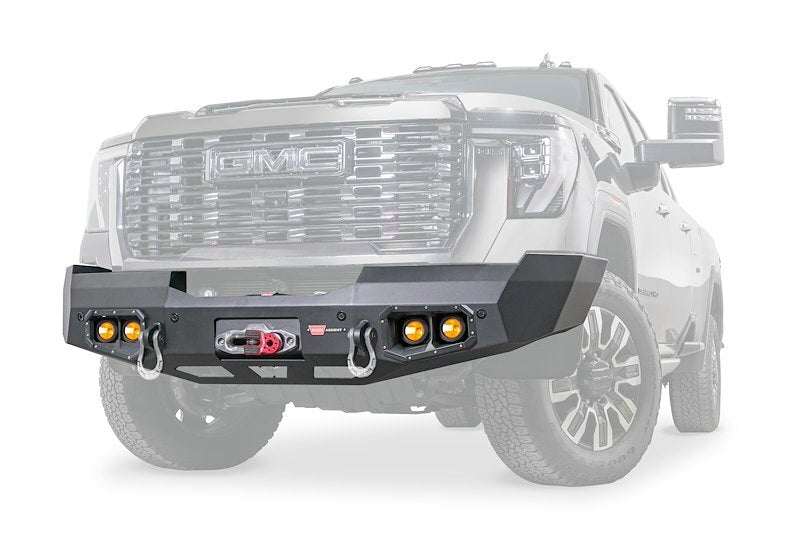 Warn - ASCENT FRONT BUMPER GMC SIERRA 2500/3500HD - 110944