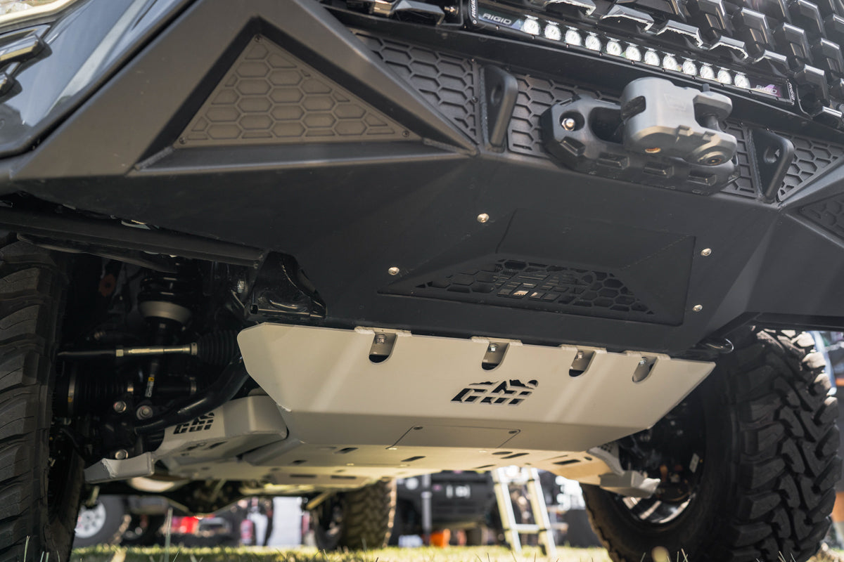 CBI - Lexus GX460 Full Skid Plate / Powder Coated Black / Steel - 300-000-016-018