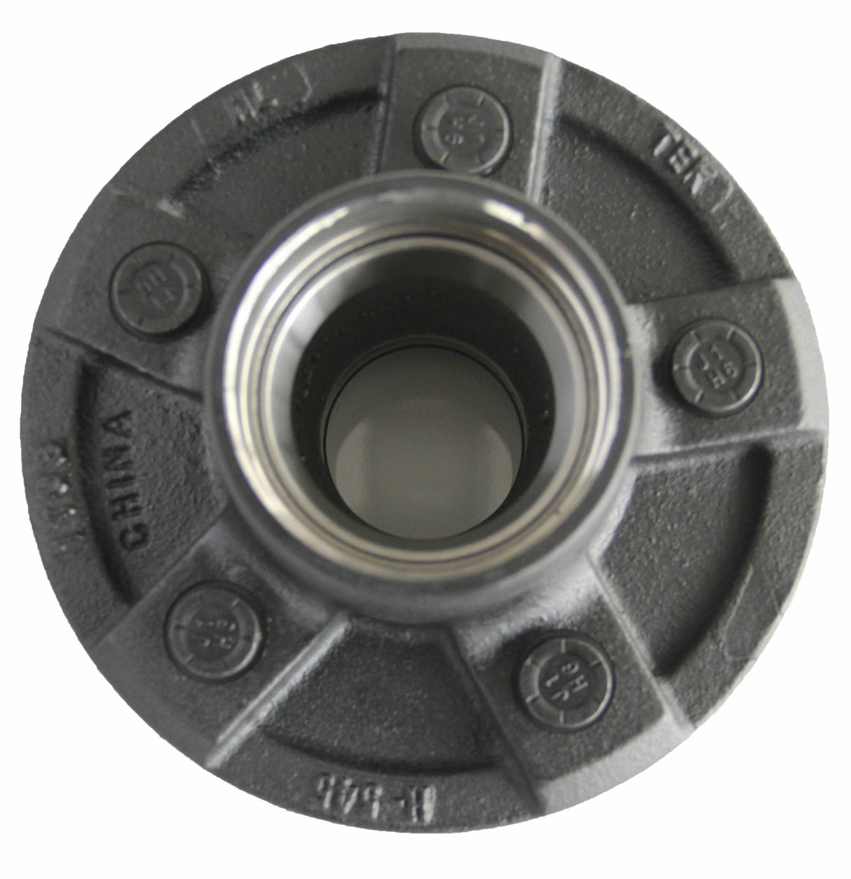 Husky Towing 33083 Idler Hub 3500 LB Capacity 5 x 4-1/2" Bolt Pattern Black Push-In Studs Single