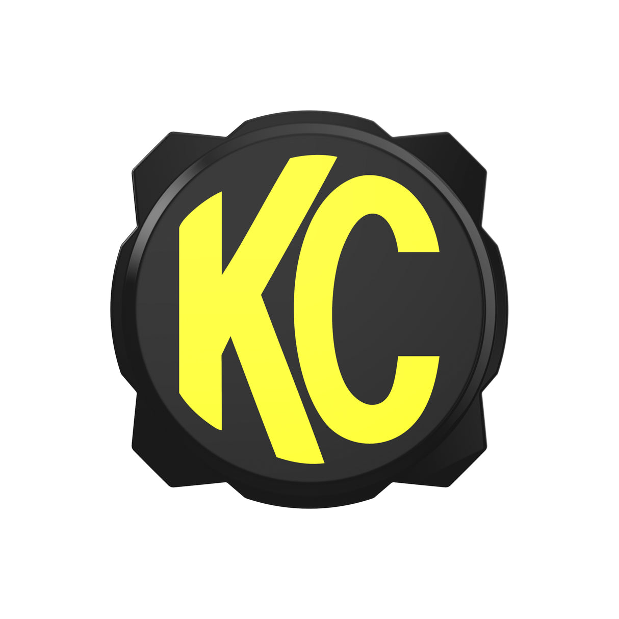 KC Hilites - KC Gravity Pro6 Black Light Cover with Yellow KC Logo - #5111 - 5111
