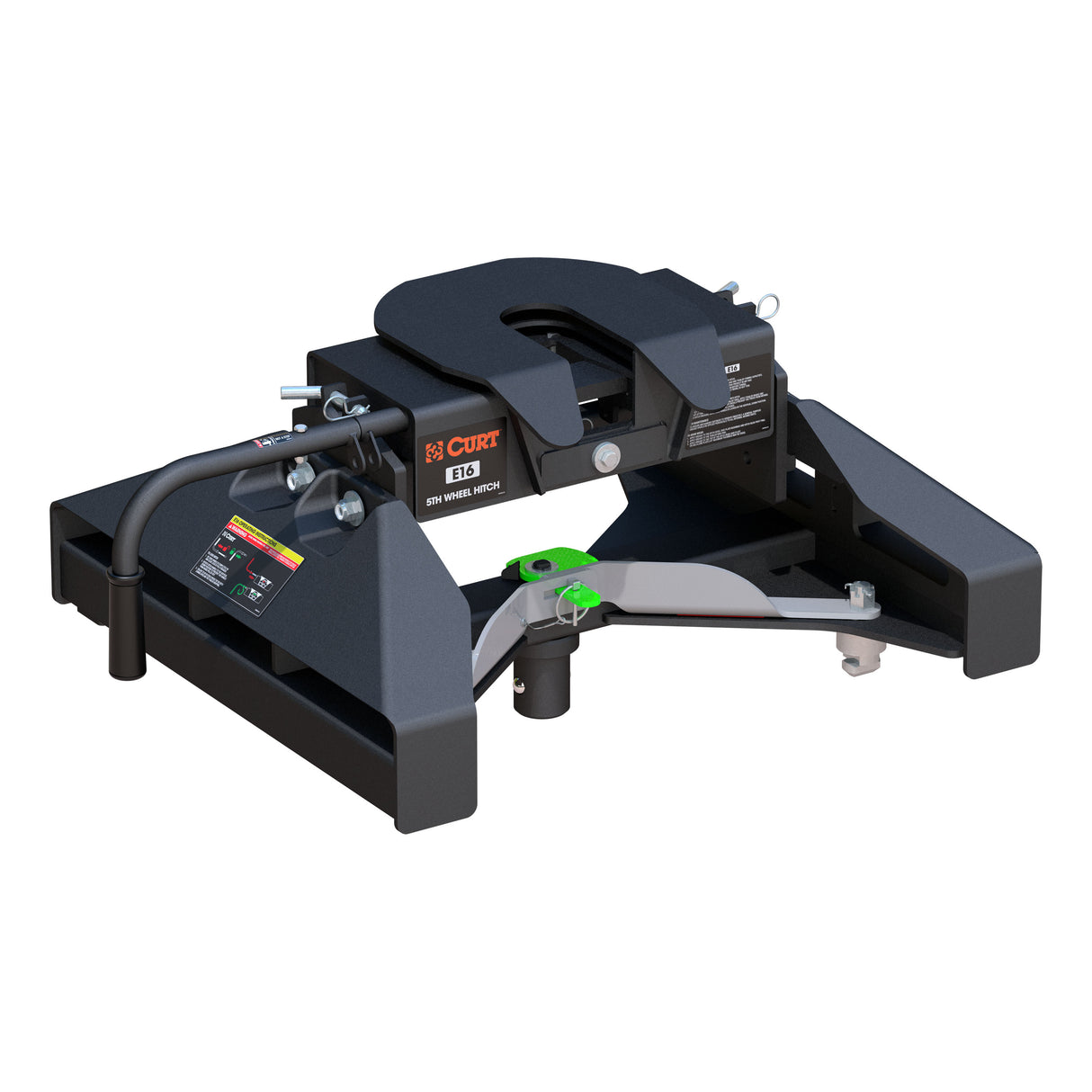 Curt - E16 5th Wheel Hitch, Select Nissan Titan XD, 8' Bed Puck System - 16071