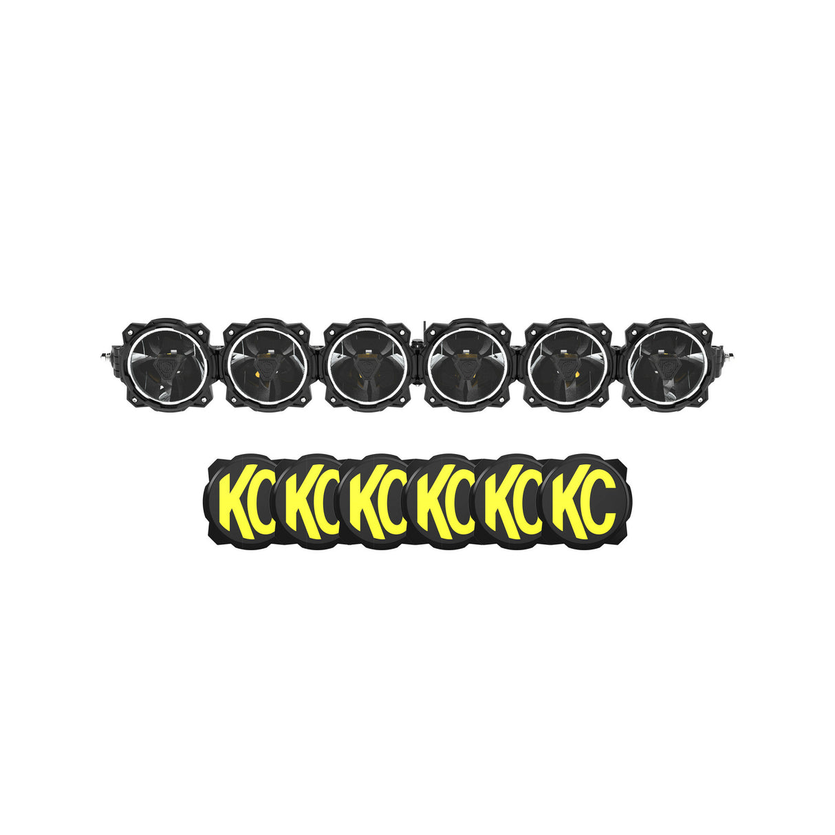 KC HiLiTES 91422 Bronco Bumper Mounted 39" Gravity(r) Titan(tm) LED Light Bar - 6-Light