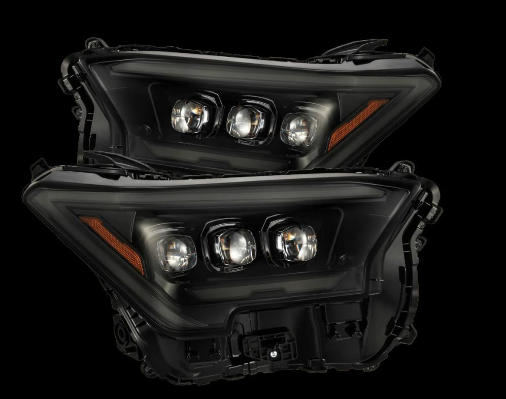 AlphaRex 880326 Projector Headlights Alpha-Black
