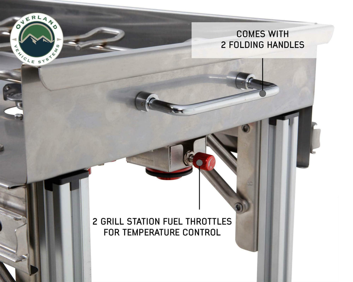 Overland Vehicle Systems - Cook With Portable Komodo Camp Kitchen - 30100001
