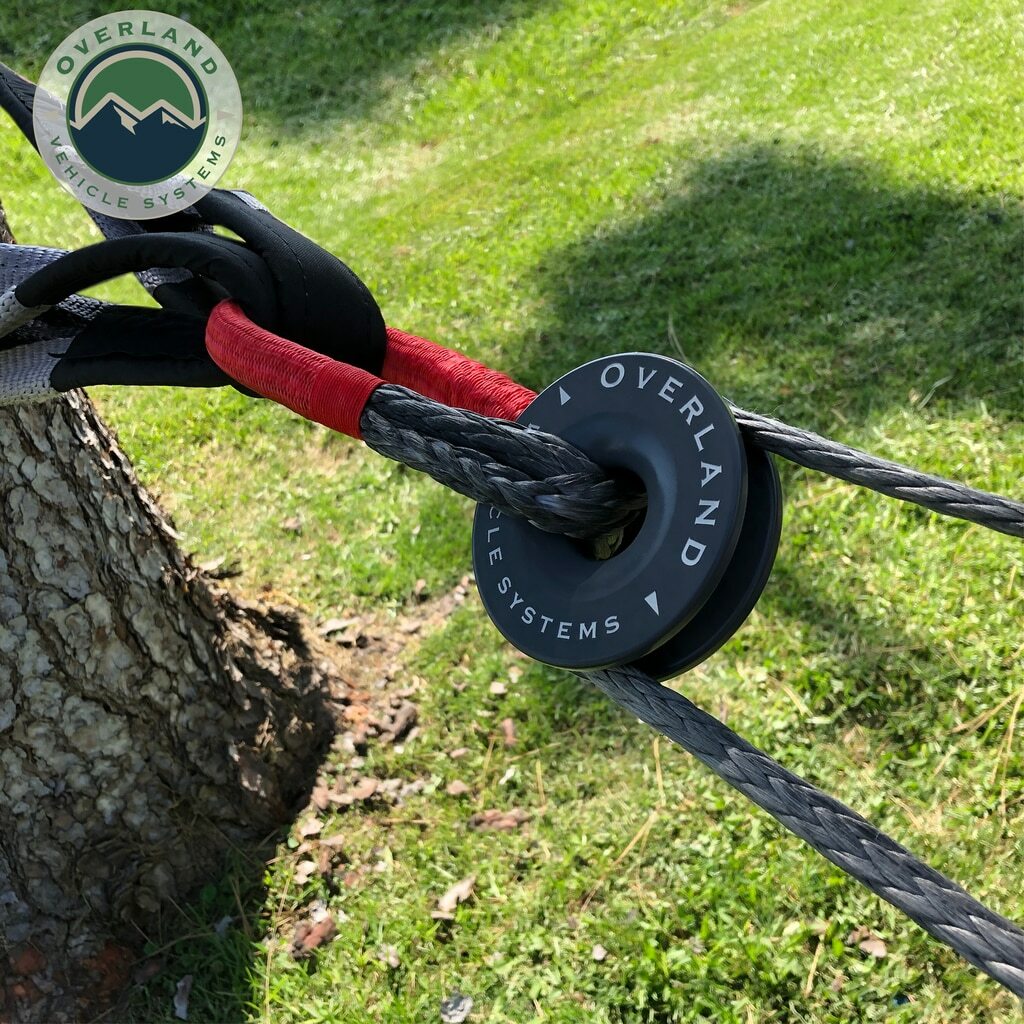 Overland Vehicle Systems - Soft Recovery Shackle With A Breaking Strength of 44,500 lbs - 19149903