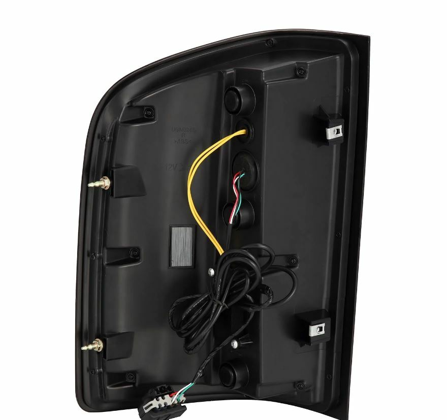 AlphaRex 620000 LED Taillights Black Red