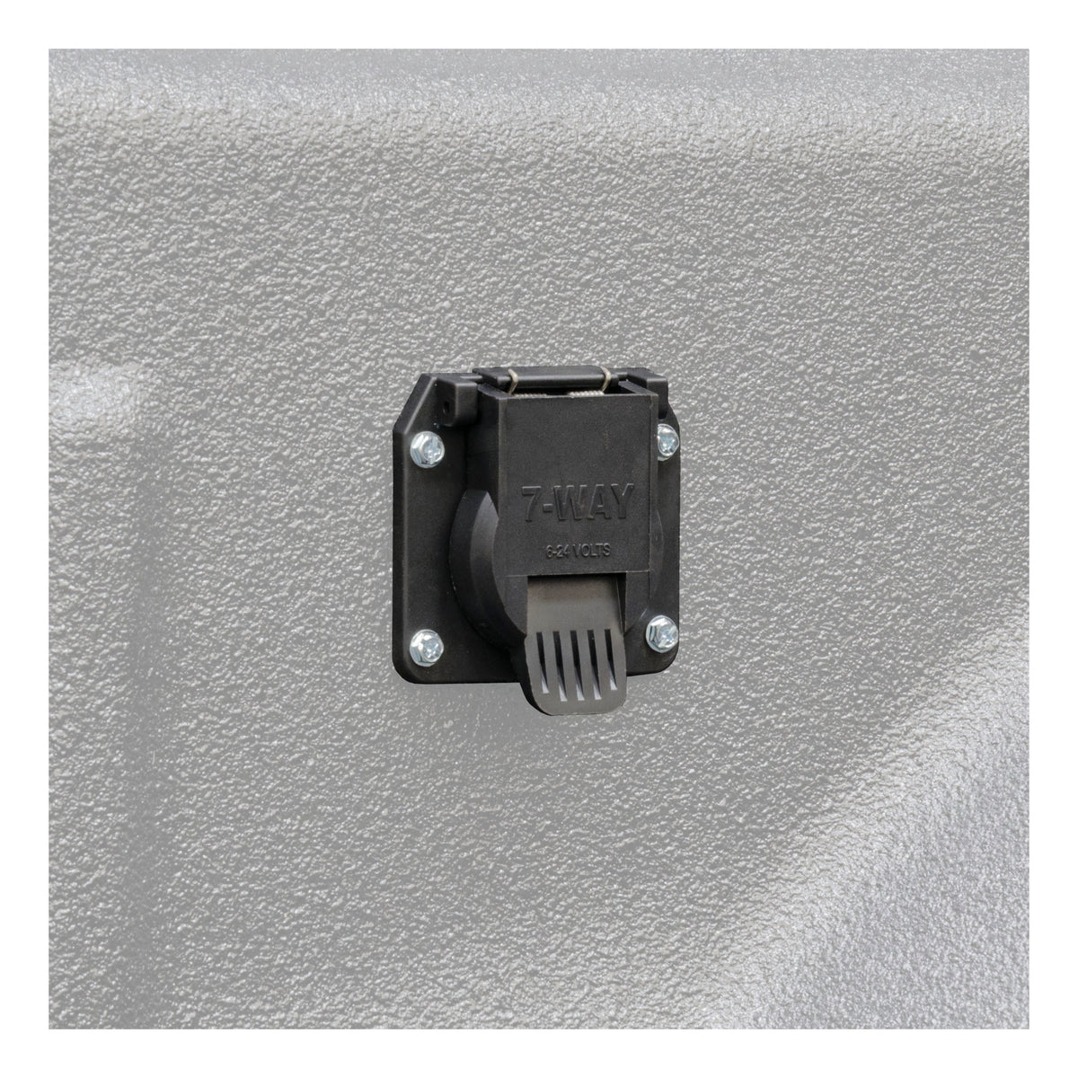 Curt - 10' Custom Wiring Extension Harness (Adds 7-Way RV Blade to Truck Bed) - 56000
