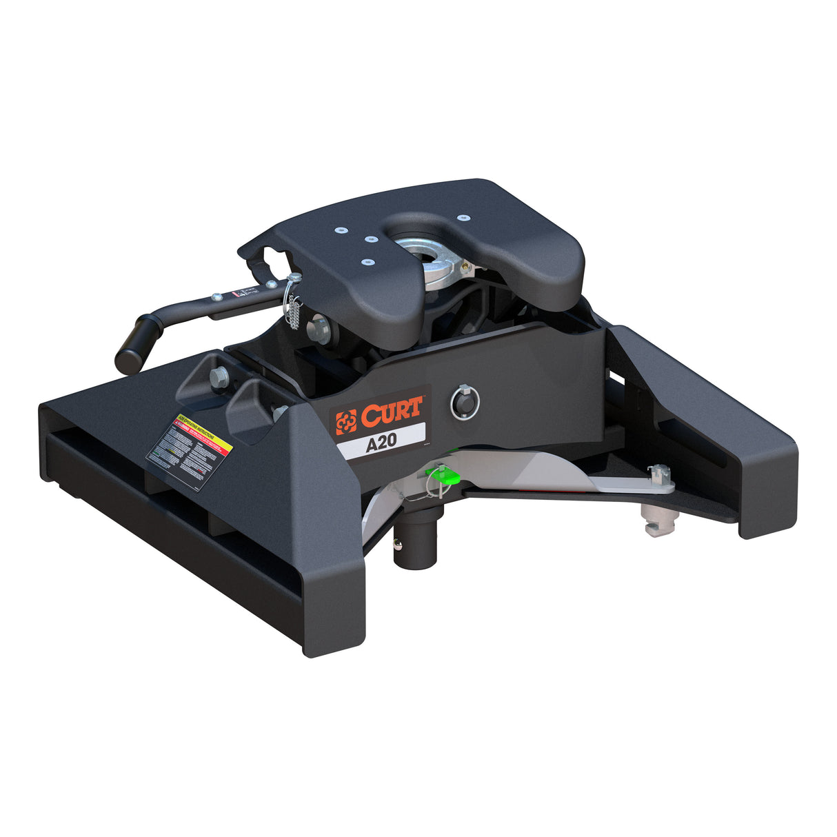 Curt - A20 5th Wheel Hitch, Select Nissan Titan XD, 8' Bed Puck System - 16074