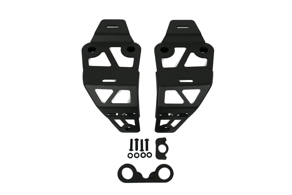 DV8 Offroad - Jeep JL 392 & Jeep JT Mojave Edition Dual Pod Light Mounts - LBJL-06