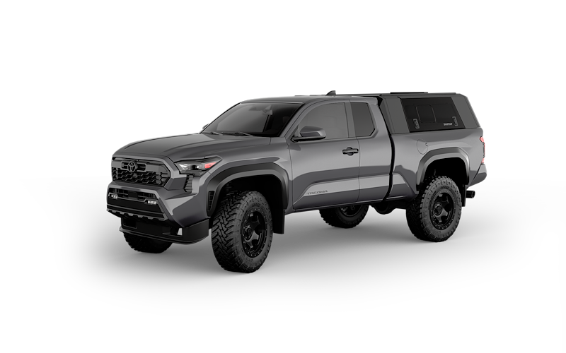 RSI Smartcap - Tacoma Truck Bed Cap SmartCapEVO Sport Matte Black For 24-Present Toyota Tacoma 6 Foot Standard Bed - EV1313-MB