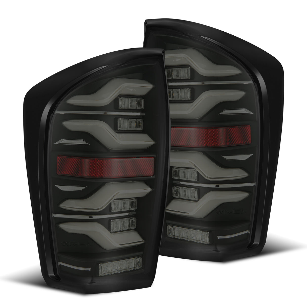 AlphaRex 680090 LED Taillights Black
