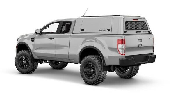 RSI SmartCap - Ranger Truck Bed Cap SmartCapEVOc Commercial OEM White For 19-23 Ford Ranger Extended Cab 6 Foot Standard Bed SmartCap - EC0304-WH