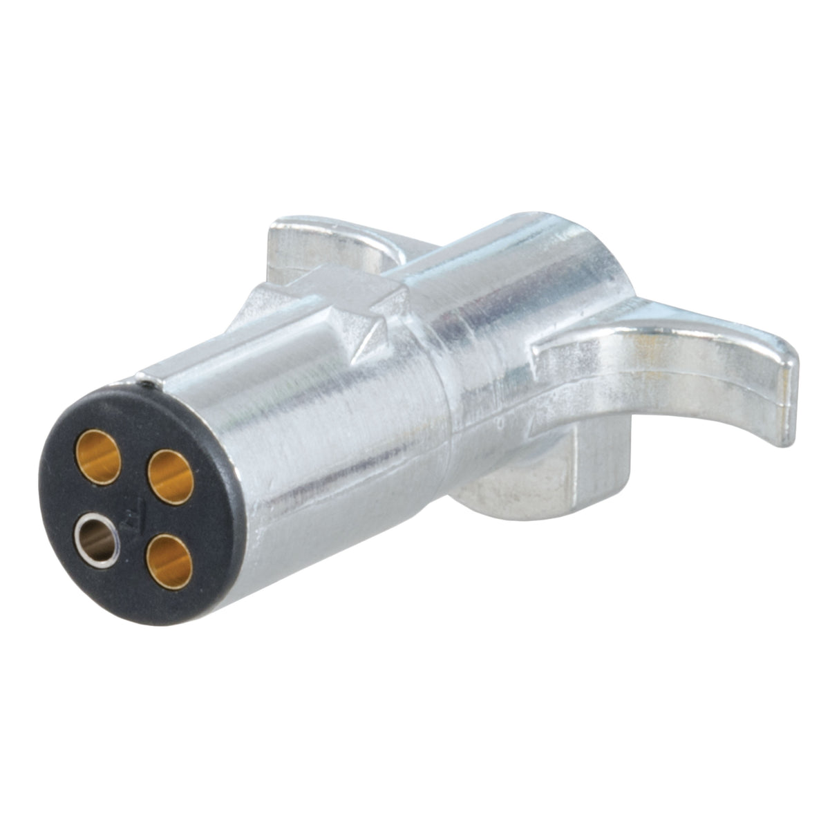 Curt - 4-Way Round Connector Plug (Trailer Side) - 58060