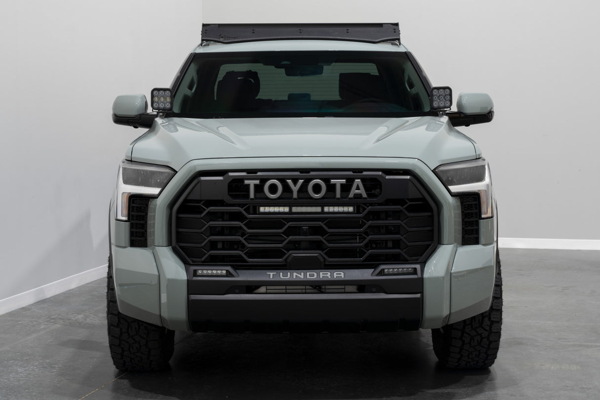 Diode Dynamics - TRD Pro Grille Light Bar Kit for 2022+ Toyota Tundra, White Combo - DD7415