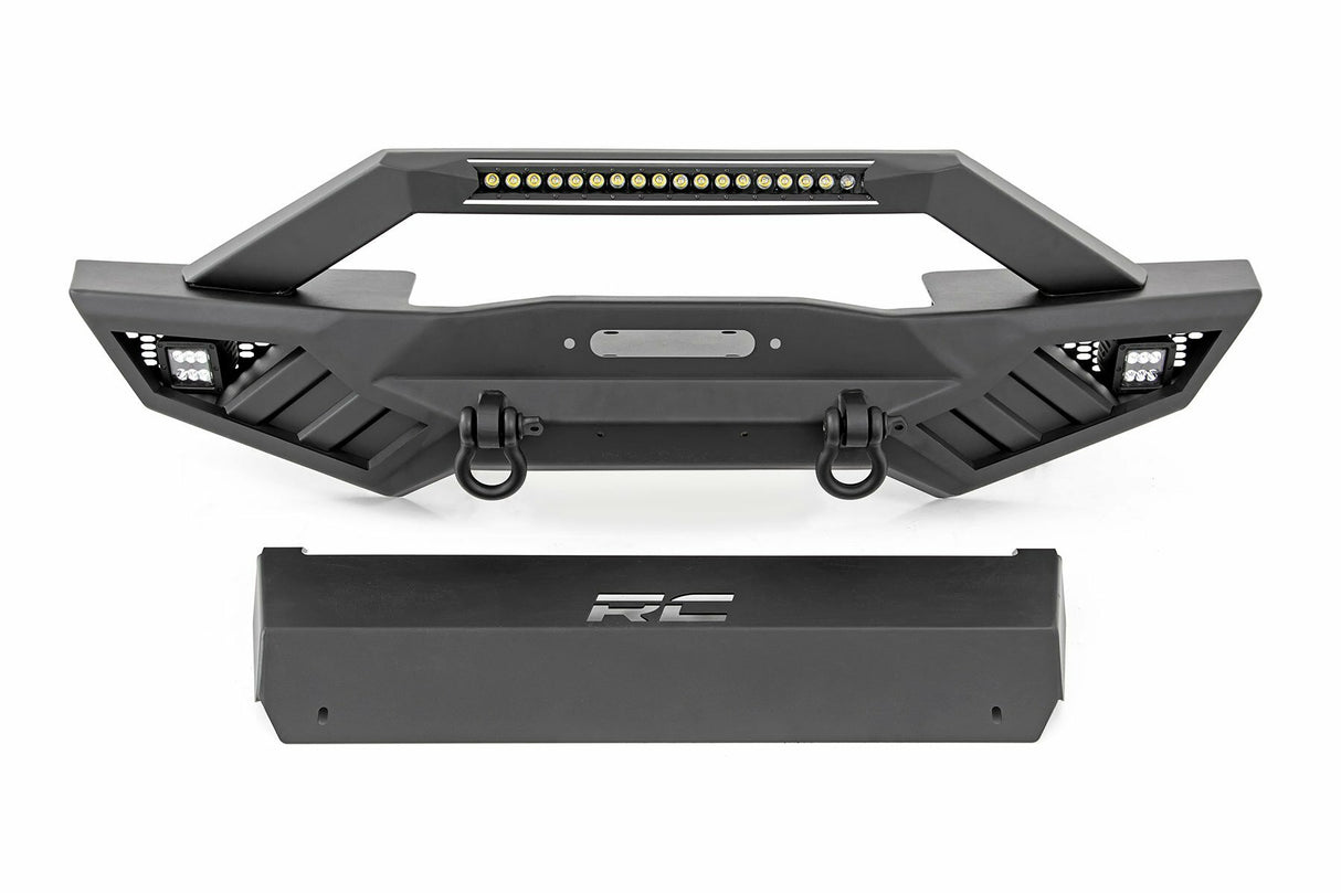 Rough Country - Front Winch Bumper - Jeep Gladiator JT Wrangler JK & JL - 10645A