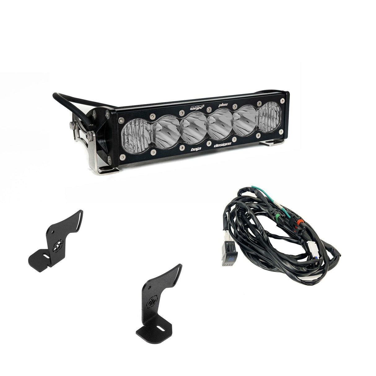 Baja Designs 44-8301 OnX6+ 10" Light Bar Hood Mount Kit