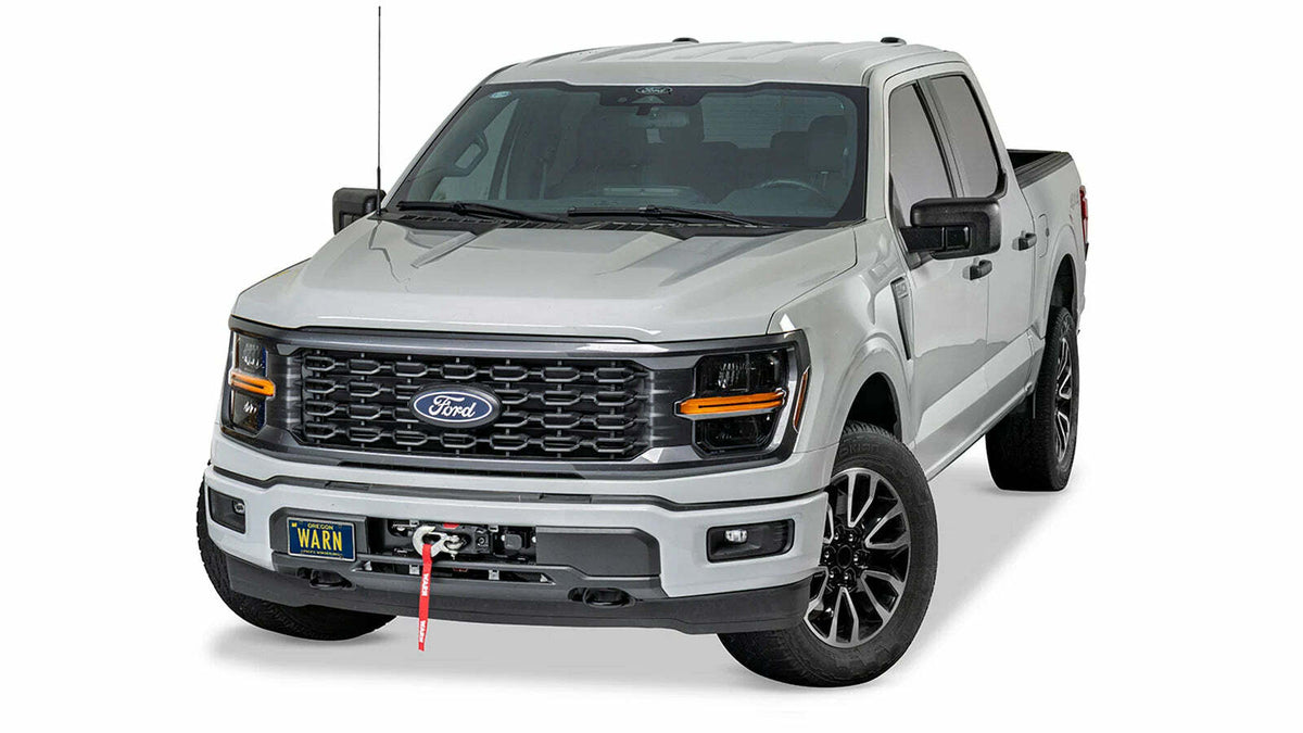Warn - Fully Hidden Winch Mount Kit for 2024-2026 Ford F-150 V8 - 112590