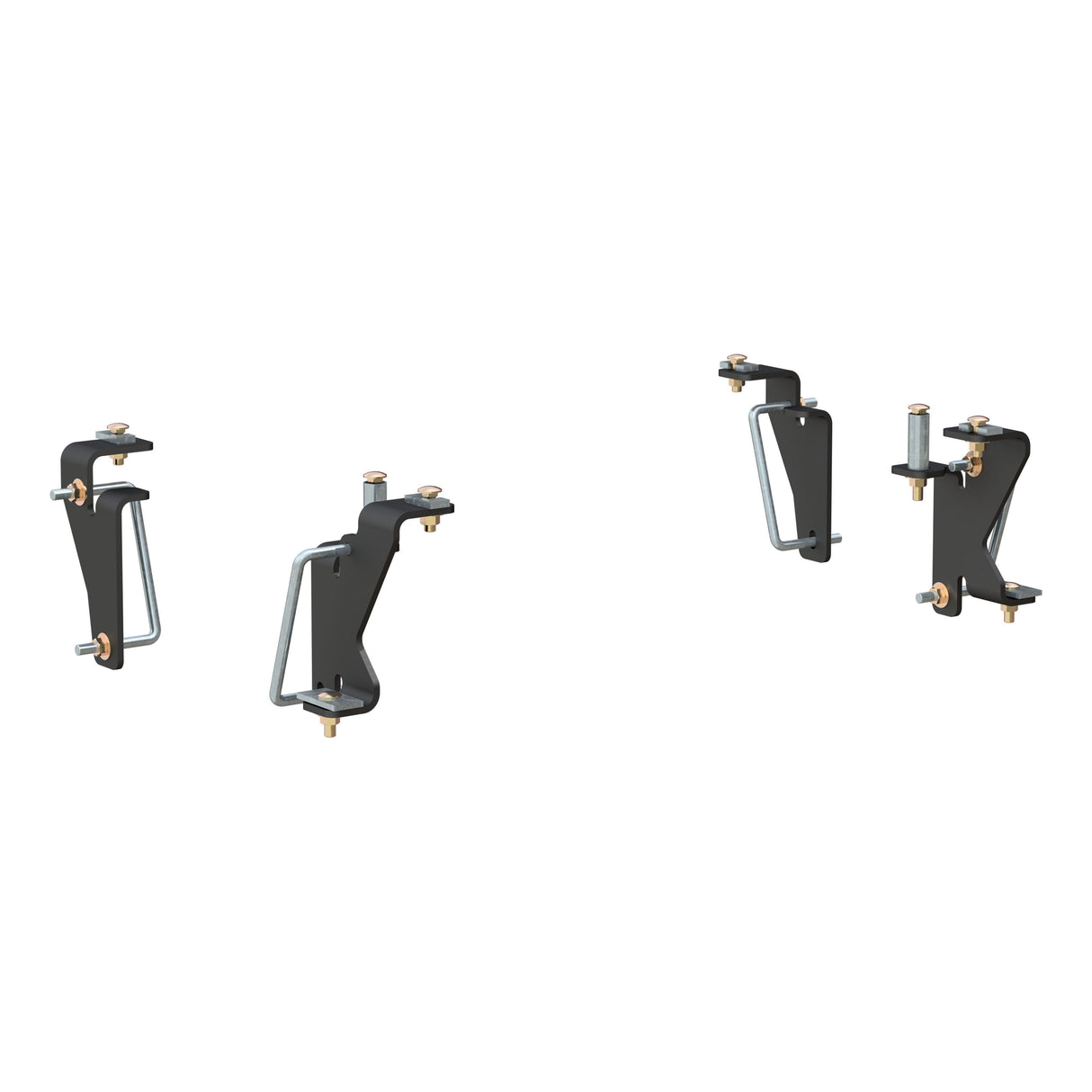 Curt - Custom 5th Wheel Brackets, Select Dodge, Ram 1500, 2500, 3500 - 16420