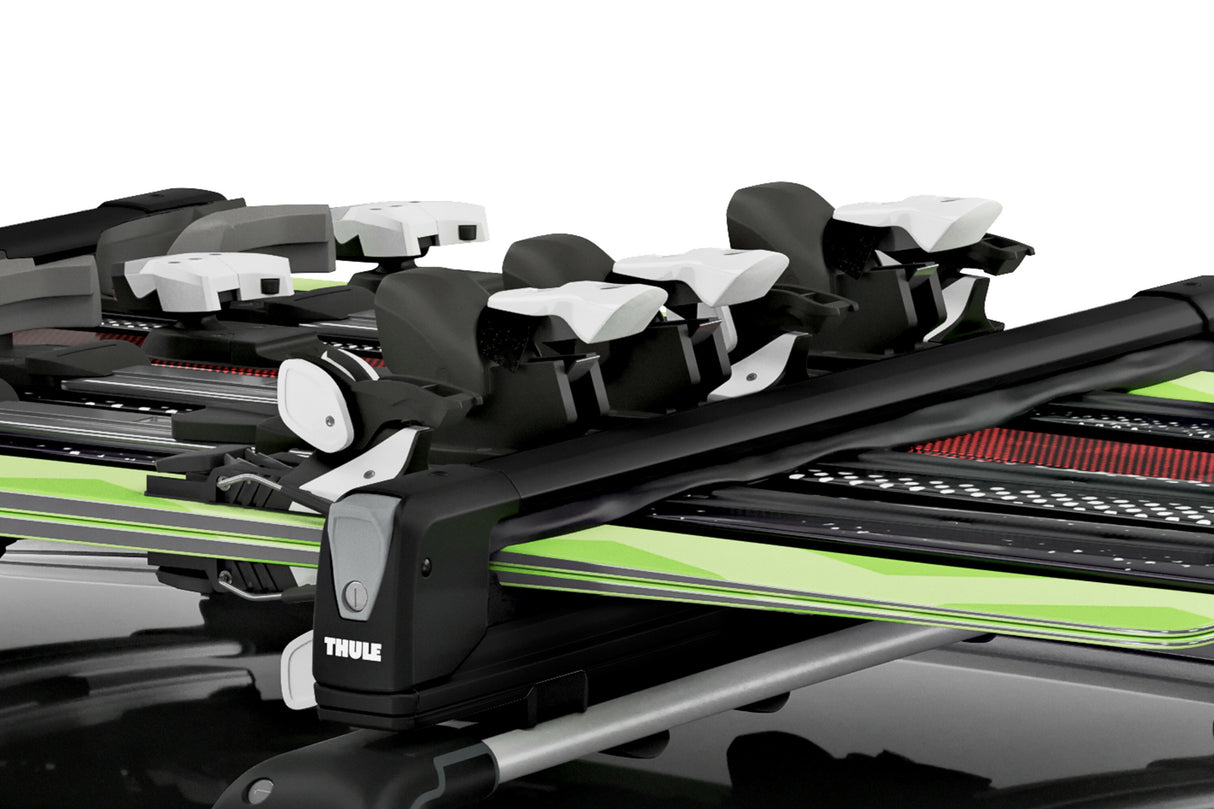 Thule - Thule SnowPack Extender Roof Top Ski and Snowboard Carrier - Black - 732508