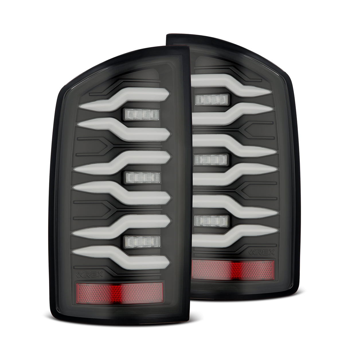 AlphaRex 641040 LED Taillights Black