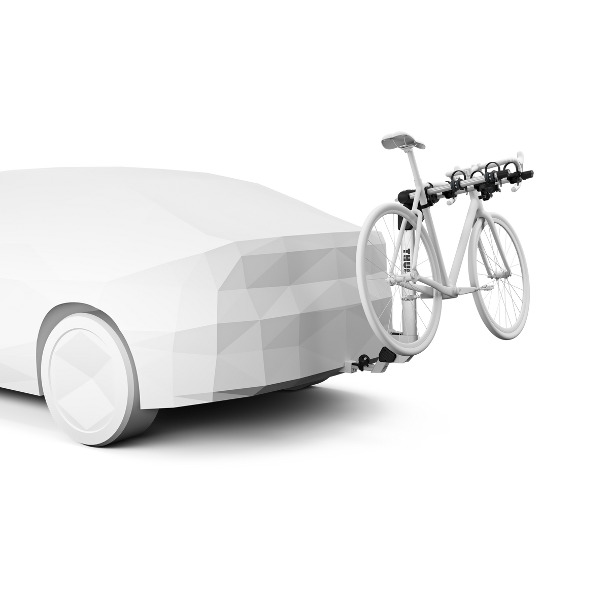 Thule - Helium Pro 3 Bike - 1.25 inch and 2 inch Hitch Mount Bike Rack - 9043PRO