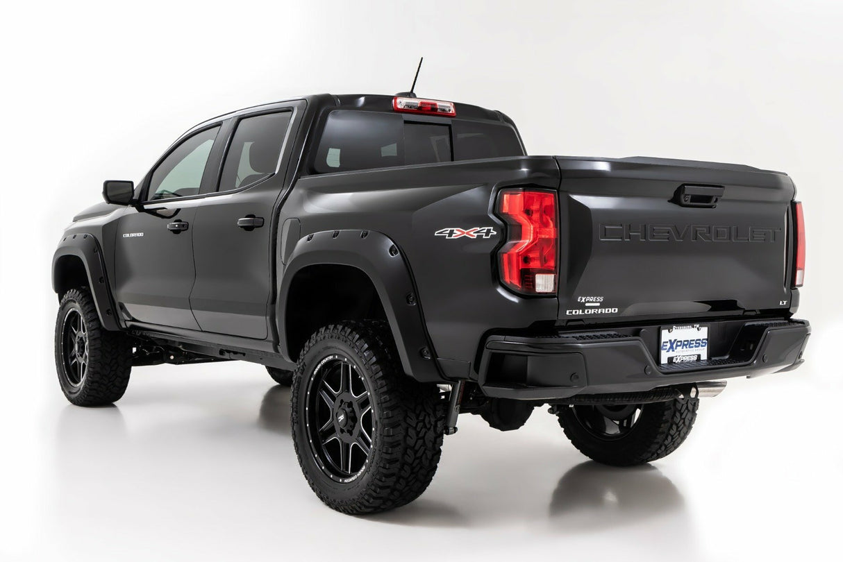 Pocket Fender Flares - GBA Gloss Black - Chevy Colorado 2WD/4WD (2023-2024)