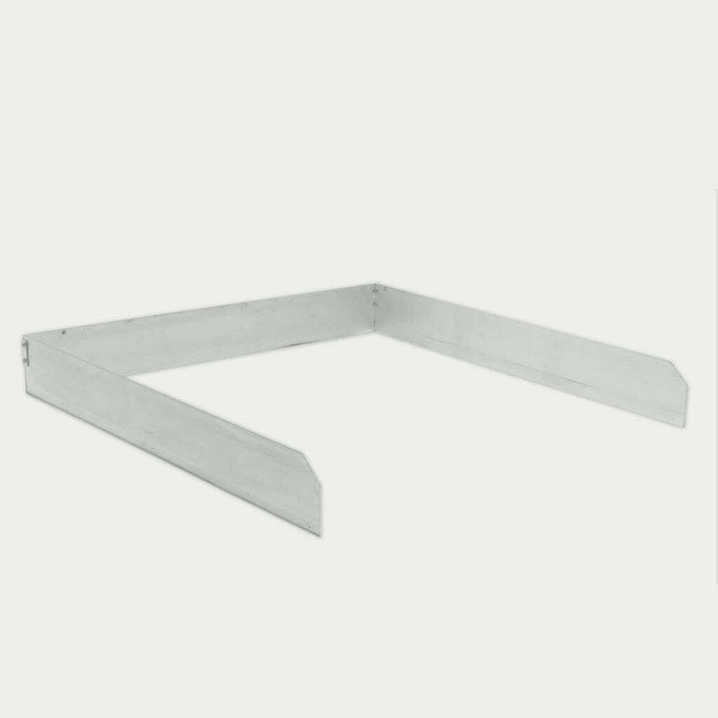 Decked - Cargoglide System - HighSide Extension - 8" tall x 48" long on sides, 48" width of deck at cab end (bare aluminum) - full-size trucks - Legacy System - CGHS-48-A