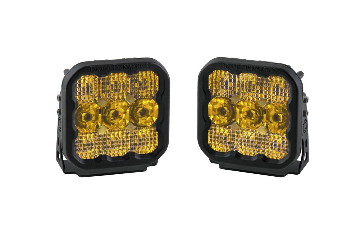 Diode Dynamics - SS5 LED Pod Sport Yellow Combo (pair) - DD6772P