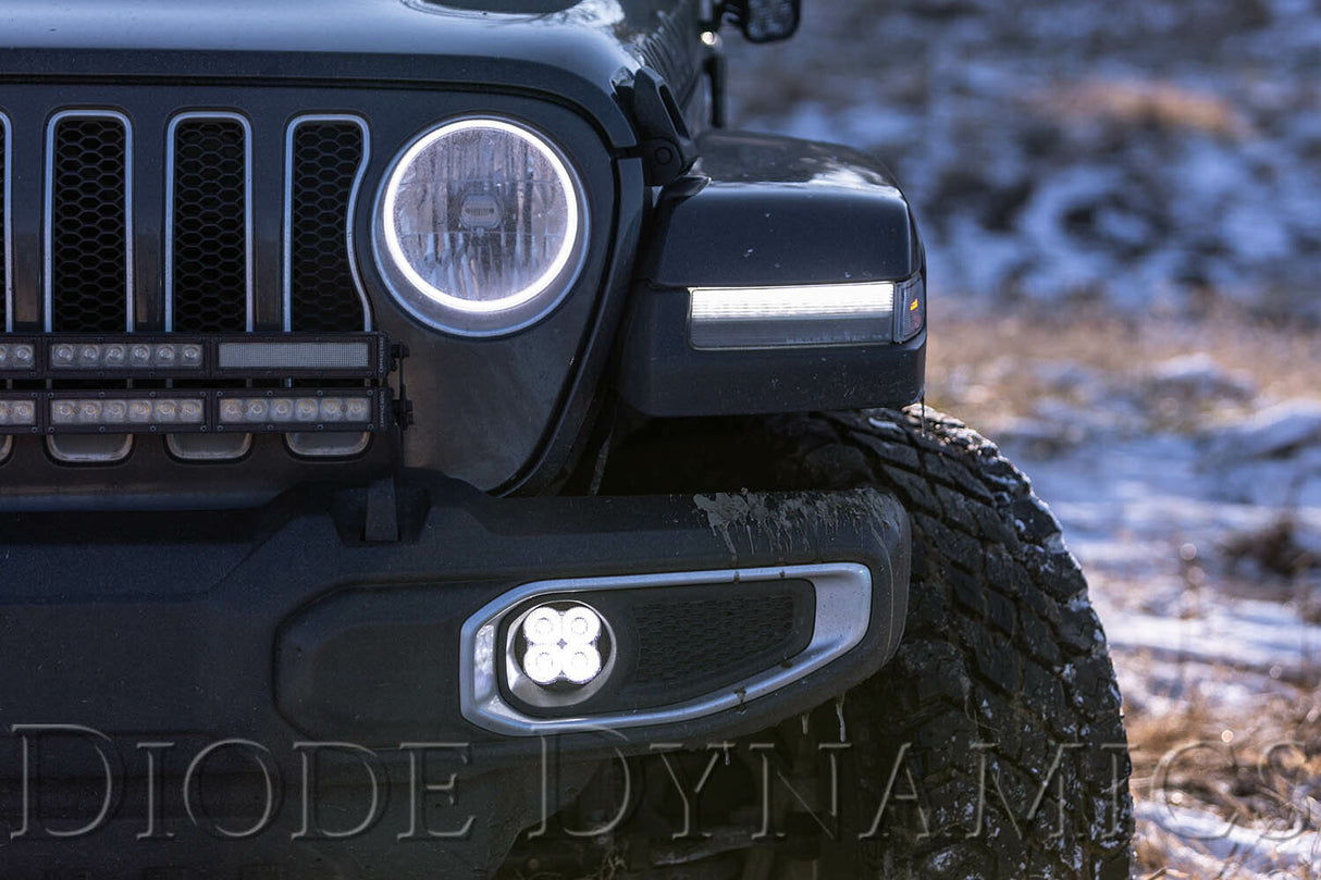 Diode Dynamics - SS3 Sport Type MS Kit ABL White SAE Fog - DD7060