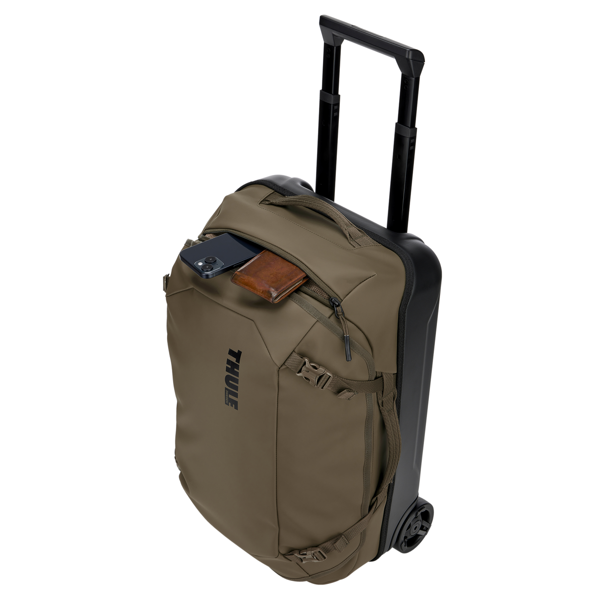 Thule - Chasm Wheeled Carry-On Duffel - Deep khaki - 3205602