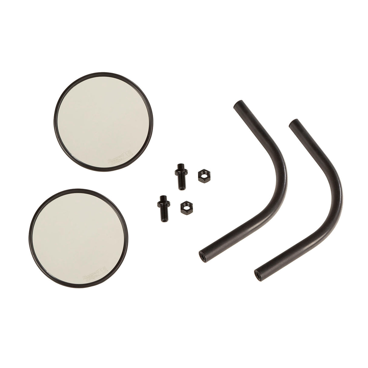 Rugged Ridge - Rugged Ridge 11025.25 Trail Mirror Kit, Round, Pair; 18-21 Jeep Wrangler / Gladiator - 11025.25