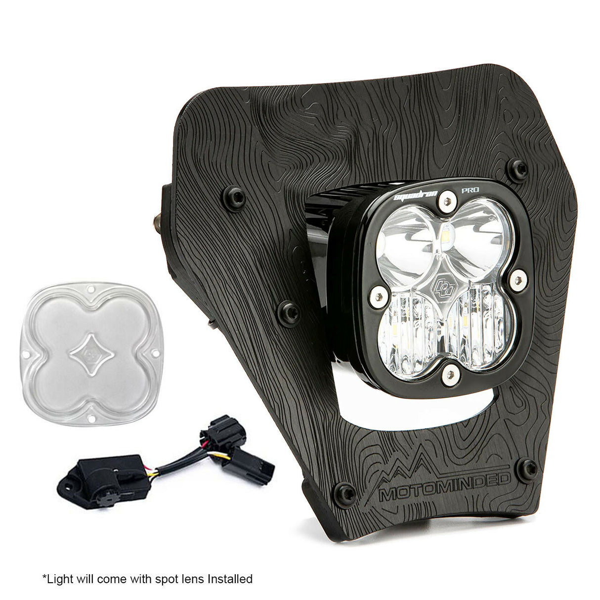 Baja Designs 49-7143 KTM Squadron Pro (D/C) LED Headlight Kit w/ Dimmer