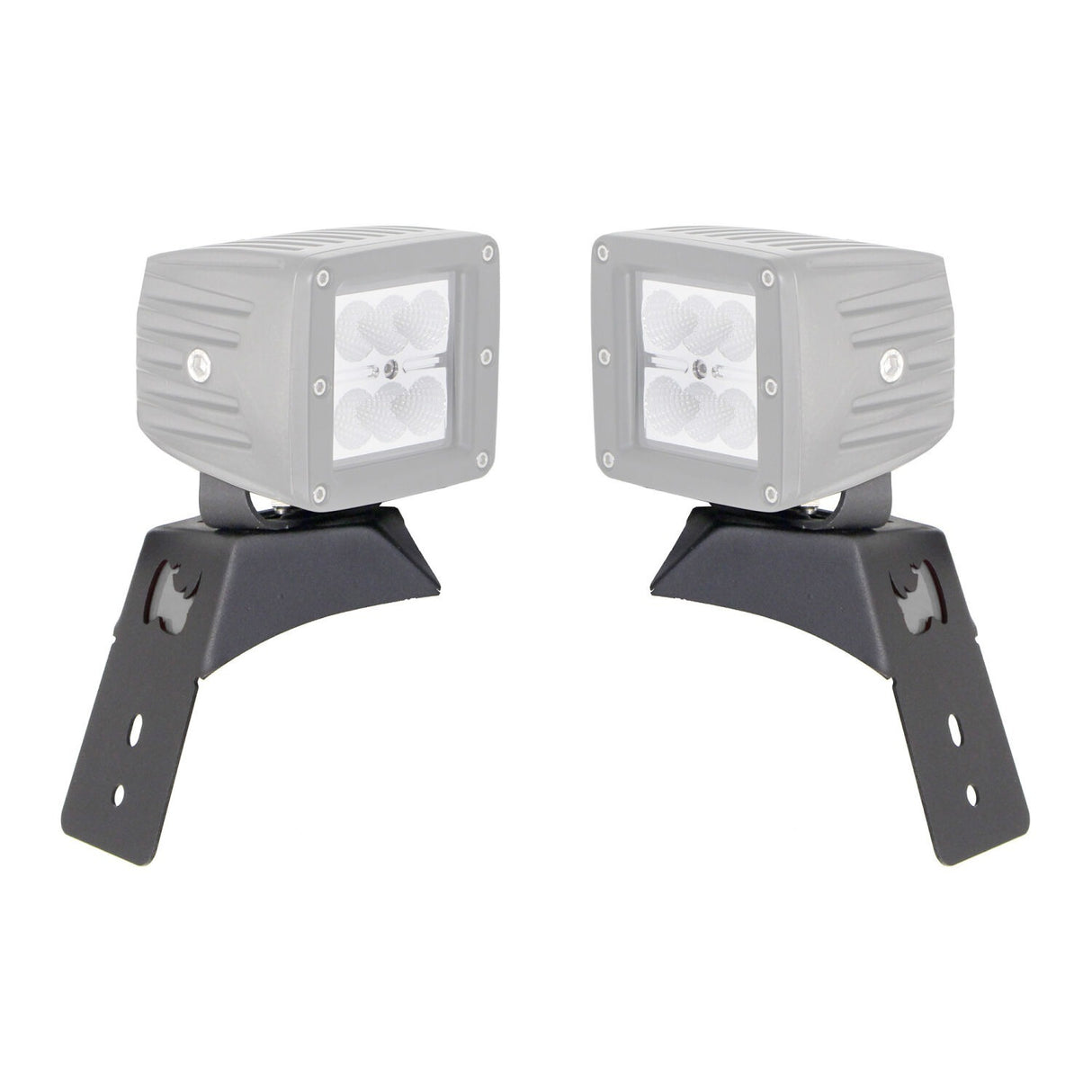 Go Rhino 730035T - XE Hood Latch Light Mount - Textured Black