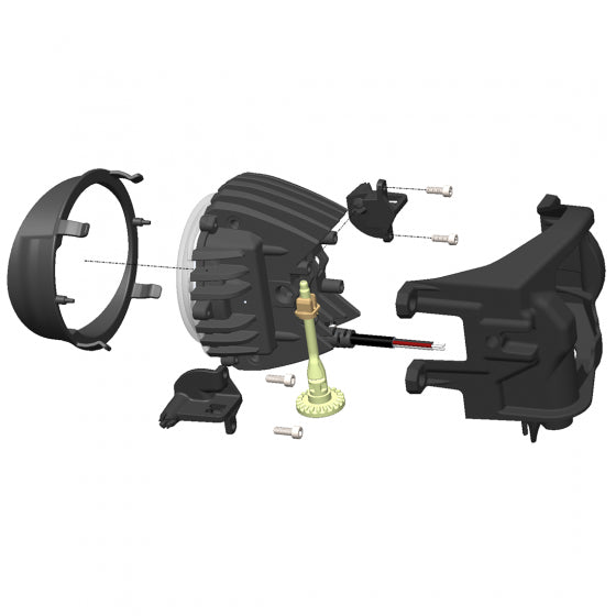 RIGID - Toyota 4Runner/Tundra (14+) & Tacoma (16+) 360-Series SAE Fog Light Kit - 37116
