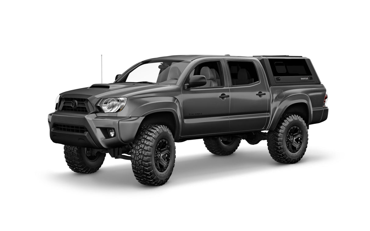 RSI SmartCap - Tacoma Truck Bed Cap SmartCapEVOa Adventure Matte Black For 05-15 Toyota Tacoma 5 Foot Short Bed RSI SmartCap - EA1318-MB