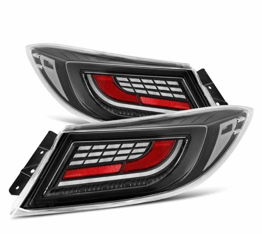 AlphaRex 675040 LED Taillights Alpha Black